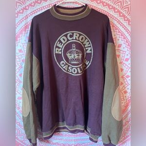 Men’s size X-Large - crew neck - Red Crown Gasoline
